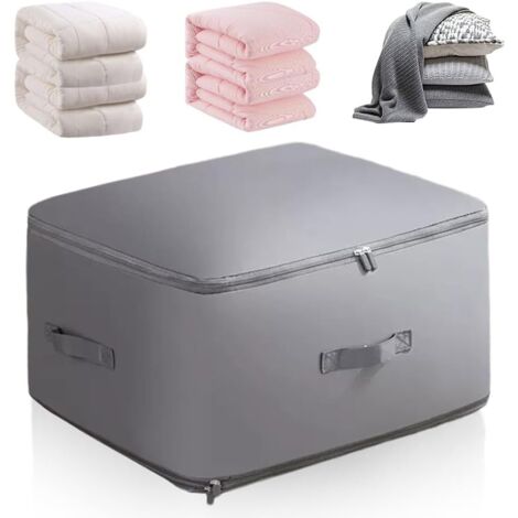 Sac Rangement Compressible - 1 pièce, Sac Rangement Compressible Gris 54x30x42cm - Vêtement (1/5)