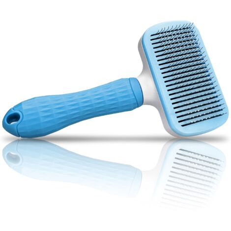 Brosse de toilettage pour animaux en un clic, nettoie et élimine les poils morts. (1/5)