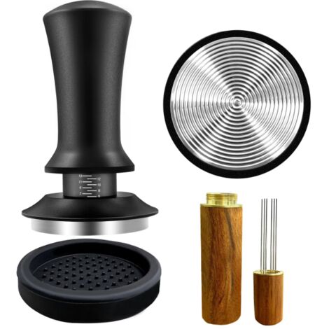 tasseur à café italienTasseur manuel réglable, accessoires de tassement, un cadeau pour les amateurs de café. (1/5)