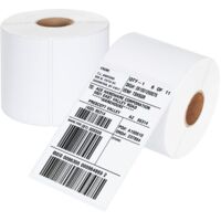 Lot de 1000 étiquettes d'expédition imperméables et thermiques de 100 mm x 150 mm - Compatibles avec la plupart des imprimantes thermiques de bureau