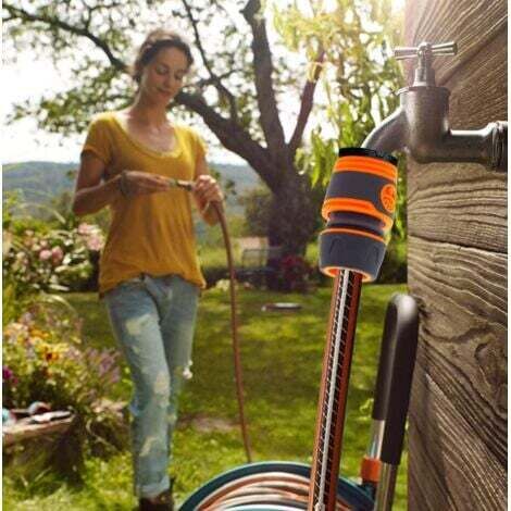 Lot De 2 Adaptateurs De Nettoyeur Haute Pression Femelle + Mâle G3/8