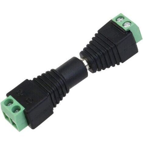 Lot De Connecteurs Jack DC 12V Mâle/femelle - Pour Câbles LED, CCTV, Chargeurs - Neuf