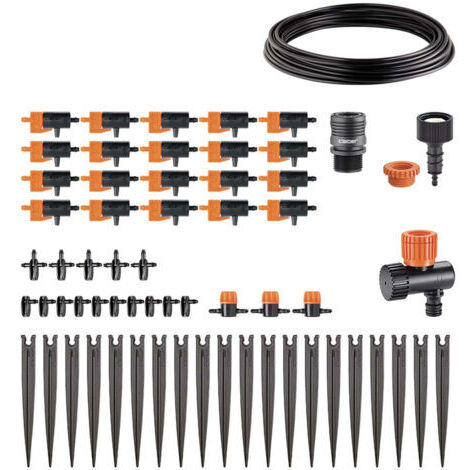 Kit goutte à goutte Jardin et terrasse ® - Kit complet jusquà 50 plantes
