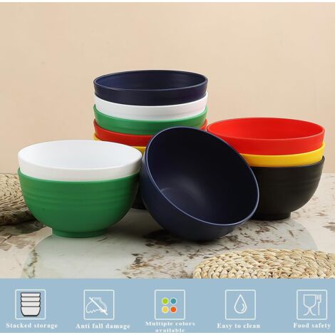Nordal Inez bols S noir lot de 4 pièces - LIVING AND CO