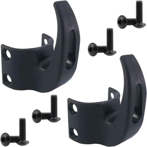 10 PCS Scooter Crochet Avant Crochet De Nylon Accessoires Pour Ninebot Max G30 (Noir