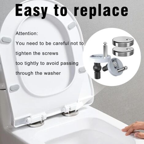 Abattant Wc Fixations Charnières Fixation Cuvette Vis Siège Charnière