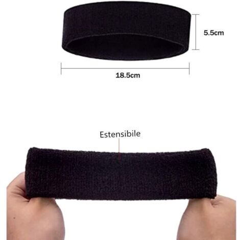 Bandeau Anti-transpiration Poignet Firulab - Élastique, Absorbe Sueur, Pour Sport, Tennis, Yoga, Course - 11
