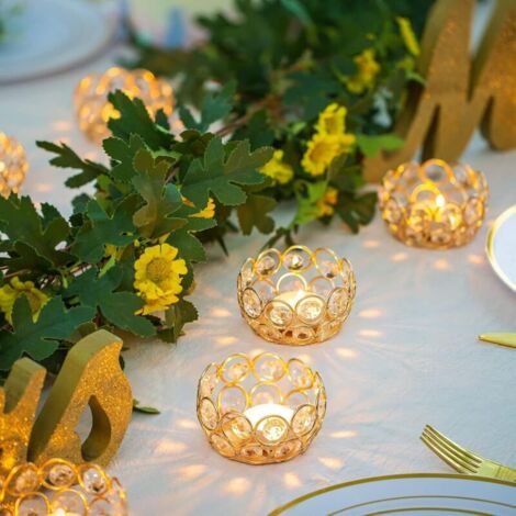 Bougeoir Tournant à énergie Thermique - Décoration Romantique Pour Table, Mariage, Noël
