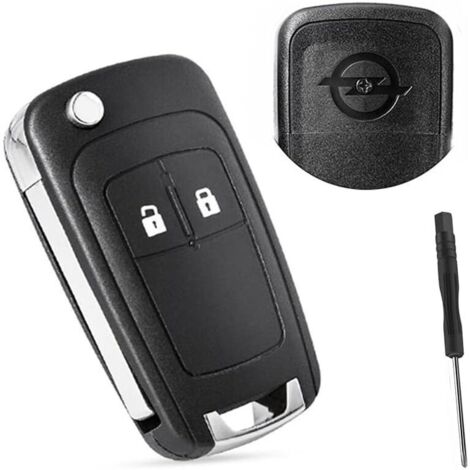 GZXNKEY Coque De Clé De Rechange Pour Opel Astra J Insignia Zafira Meriva Mokka Avec Outil De Démontage De Goupille