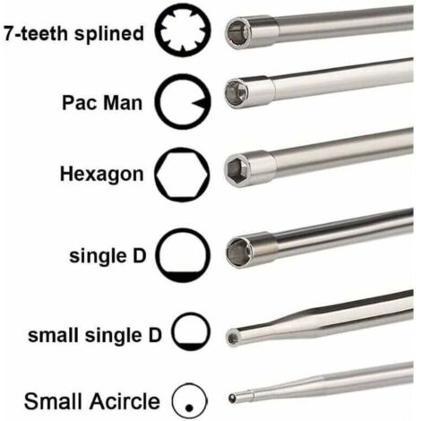 Kit De Réglage Carburateur 11 Pièces QAZAKY - Pour Moteur 2 Temps, Tronçonneuse, Débroussailleuse - Inclut Brosse