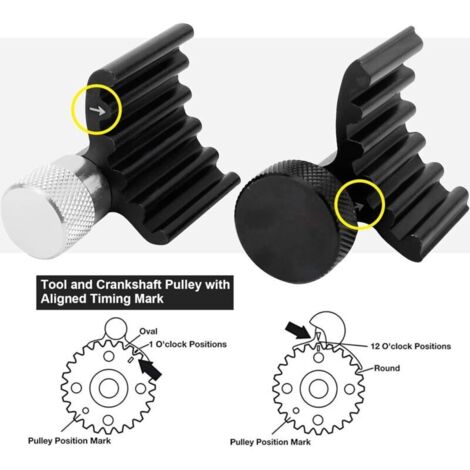 BestsQ Kit Outils Courroie Distribution - Blocage Vilebrequin Diesel GM Vauxhall Alfa Romeo Saab