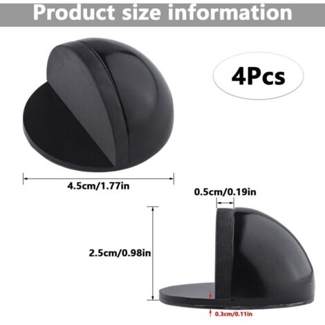 Everlasting Comfort Butée De Porte – Bloque Le Bruit Sous La Porte, Insonorisant, Bloque L'air Froid, L'air Chaud Et Le Bruit, Facile à Installer, Sans Adhésif, Remplissage D'espace, Joint Inférieur