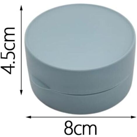 Porte-Savon Boîte À Savon Ronde Haut De Gamme, Plat De Savon Céramique Créatif Et À La Mode, Il