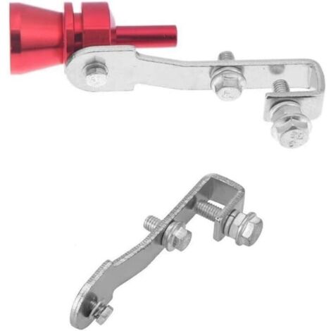 Sifflet Turbo Voiture Échappement Whistle Pipe - Réglage Universel Tuyau Sonore Turbo Taille S Noir
