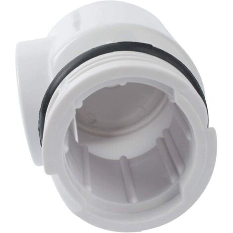 Embout De Remplissage D'eau - Prise Extérieure - Réservoir D'eau Douce - Couvercle De Réservoir - Pour Caravane Et Camping-car - Avec Serrure - Blanc - 40 Mm