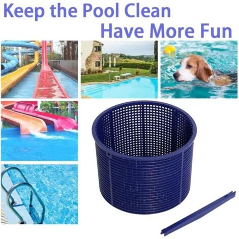 Panier D'écumoire Pour Piscine Hors-sol - ABS, Avec Poignée, 16x9.7 Cm, Nettoyage Facile - 2