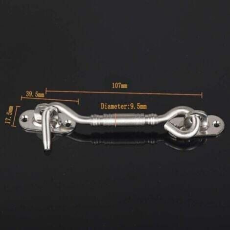 Crochet Coulissant Safty Lock En Acier Allié à œillets Autobloquants Rotation Gréement De Levage Crochets De Remorquage G80 2T Pour Levage D' Usine Port Transport Ingénierie De Construction