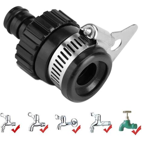 4 Pièce Raccord Tuyau D'arrosage Laiton Raccord Rapide 1/2" Connecteur Tuyau Eau Dispositif De Passage De Leau 92201822