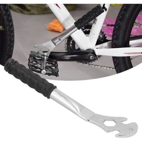 Clé à pédale de vélo 15 mm 9/16 pouces, clé de démontage de Clé à pédale de vélo 15 mm 9/16 pouces, clé de démontage de