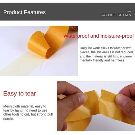 Bandes Adhésives De Fixation - Double Face - 25 X 50 Mm - 1 Mm D'épaisseur - Quantité Au Choix - Lot De 10