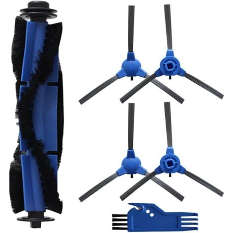 Lot De 2 Brosses à Rouleau Principales Pour Aspirateur Robot Ilife L100 A7 A9s A10s X900 X800 96608248