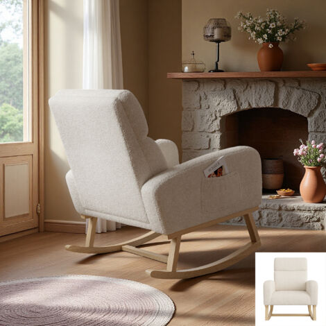 Fauteuil Relax - Fauteuil Inclinable - Fauteuil De Relaxation Électrique Marron Tissu We236 - Fauteuil