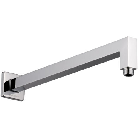 PaulGurkes Bras d'alimentation mural pour douche de forme carrée