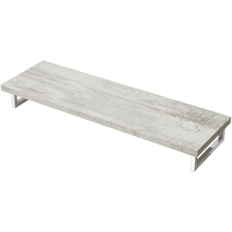 Mai & Mai Mensola Portalavabo 45cmx160cm, Mensola per Lavabi d'Appoggio Mensolone Sospeso per Lavabo