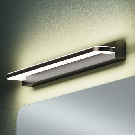 Mai & Mai Lampada da Specchio LED per Bagno, Applique Specchio Luce Bianca Neutra, Luce per Trucco, Illuminazione da Parete, 60cm, 14W, 4000K