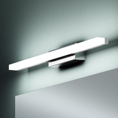 Mai & Mai Lampada da Specchio LED per Bagno, Applique Specchio Luce Bianca Fredda, Luce per Trucco, Illuminazione da Parete, 60cm, 14W, 6000K