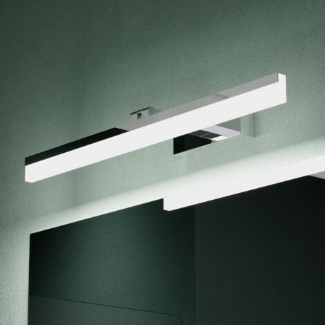 Mai & Mai Lampada da Specchio LED per Bagno, Applique Specchio Luce Bianca Fredda, Luce per Trucco, Illuminazione da Parete, 60cm, 14W, 6000K
