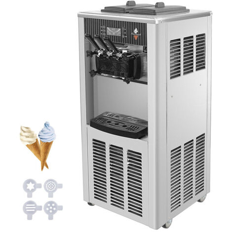Machine à glace douce Machine de glace commerciale 20-28L/H Machine de glace alimentaire 2200W