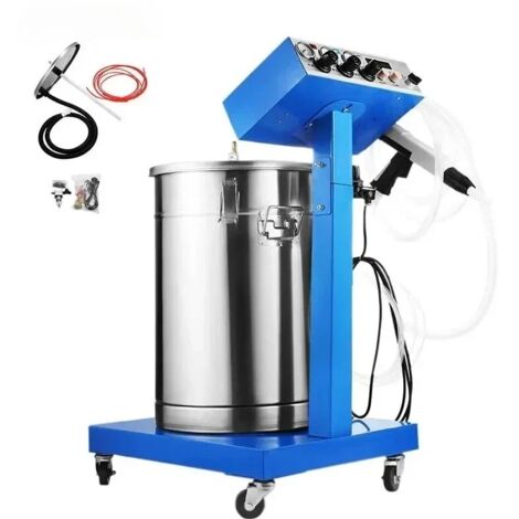Pistolet à peinture électrostatique 110V – Système de revêtement en poudre – Panneau de contrôle simple – Finition durable et lisse