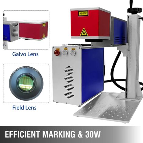 Machine de marquage de la machine de gravure laser de fibre 30W 210mm 210mm (1/5)