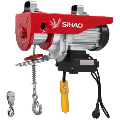 Sihao 440LBS treuil électrique treuil électrique portable avec grue électrique de contrôle câblé (1/5)