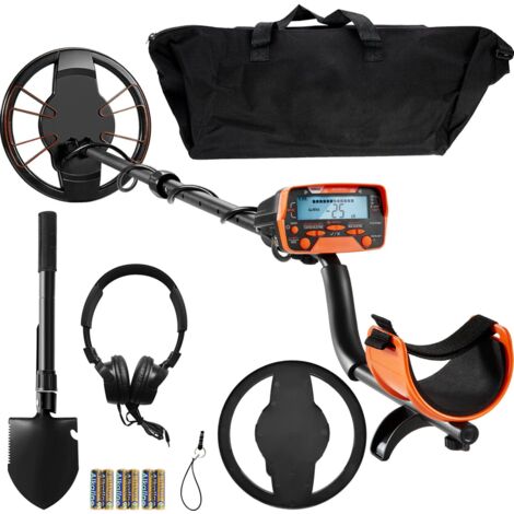 Détecteur de métaux 10'' Metal Finder Set avec écran LCD Gold Treasure Search 7 modes (1/5)