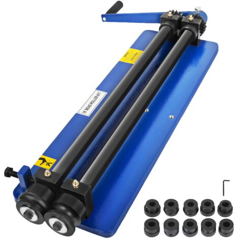 18" Plieuse de tôle manuelle rouleau de perles métalliques Rollformer Swager feuille roulant outil métallique 460mm