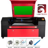Sihao 80W CO2 machine de gravure au laser Graveur laser de coupe Ruida 500x700