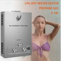 8L préparateur d'eau chaude à travers le stockage d'eau chaude du GPL du propane du chauffage