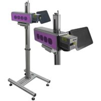 SIHAO 30W machine de marquage laser en acier inoxydable volant machine de marquage laser