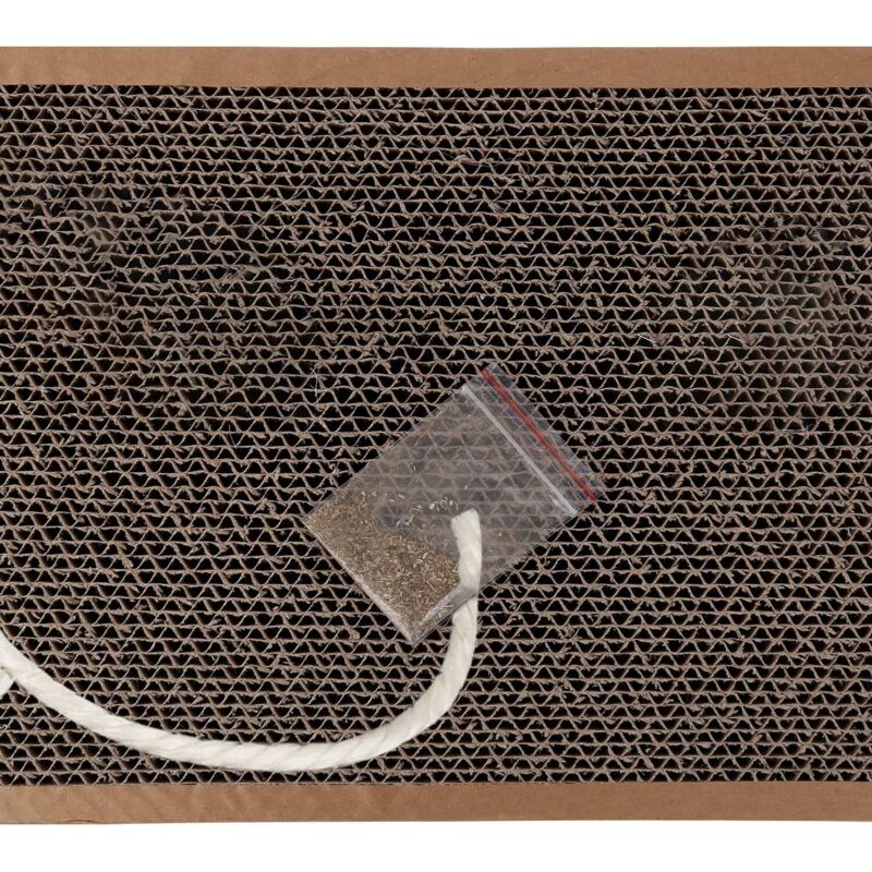 Griffoir Pour Chat Ovale En Sisal - 41x31x10 Cm - Forme De Bol Avec Base Antidérapante - 9