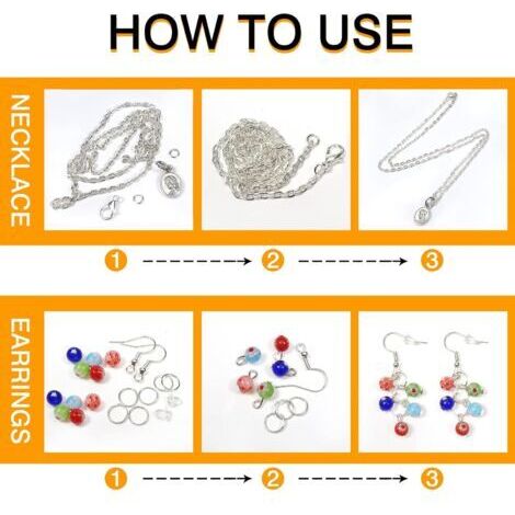 Coffret National Geographic 19 Pièces Pour Fabrication De Bijoux - Accessoires Et Cages