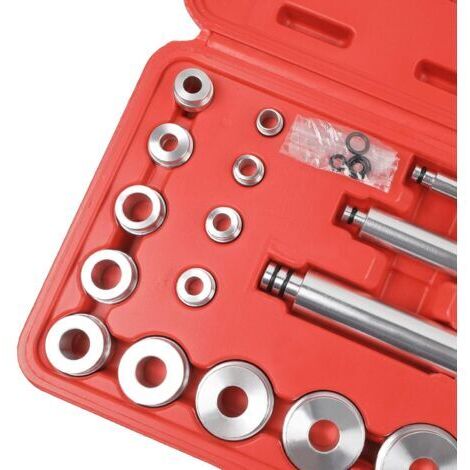 Extracteur Roulement Roue VEVOR 52PCs Kit Montage et Démontage Silentbloc et Roulements 49 Extracteur Roulement Roue VEVOR 52PCs Kit Montage et Démontage Silentbloc et Roulements 49
