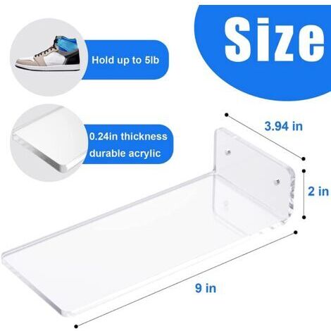 HAWFHH Présentoir À Suspension Magnétique Présentoir De Chaussures en Lévitation pour Sneakers