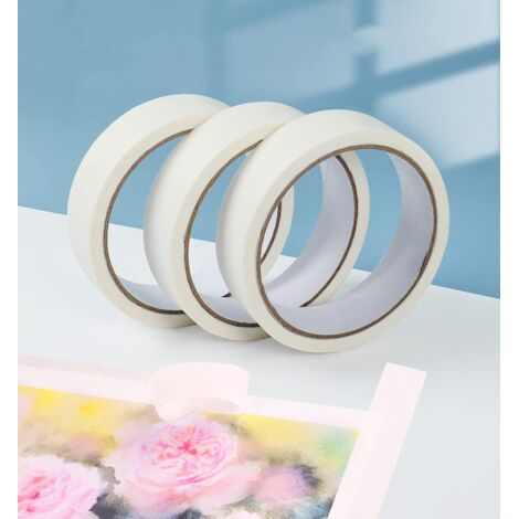 Ruban De Masquage Noir 50 M - Largeur Réglable 10-60 Mm Pour Peinture Et Bricolage