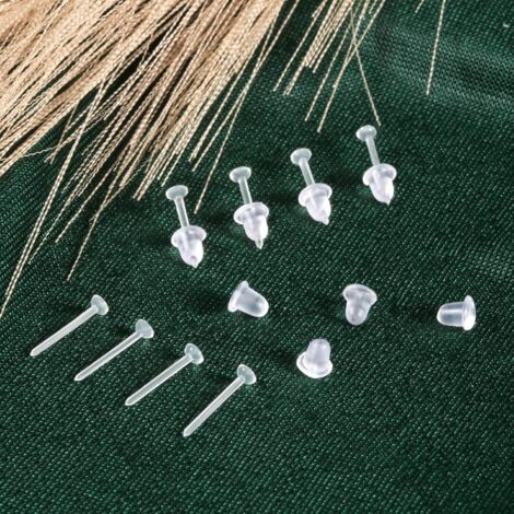 Lot De 4 Paires De Boucles D’oreilles Fleurs – Nacre, Argenté, Turquoise – Neuf Sans Emballage