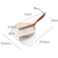 Mini Balayette Et Pelle à Poussière TOYANDONA 2 Pièces Suspendues - Compact, Léger, Pour Jardin Et Maison, Rangement Pratique