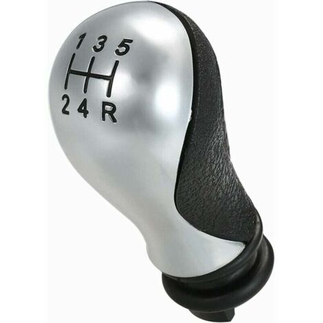Pommeau de levier de vitesse pour boîte manuelle 5 vitesses, compatible avec Citroën C5 (2001-2008), Xsara et Picasso (1999-2008). Accessoires auto : pommeau de levier de vitesse.