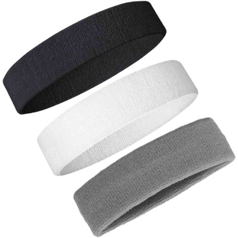 Lot de 3 serviettes de sport d'extérieur avec bandeau