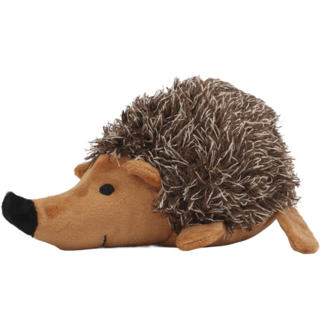 Jouet couineur pour chien en forme de hérisson, peluche ultra douce et résistante aux morsures, idéal pour l'entraînement et le jeu, 20 x 12,5 x 10 cm (1/5)